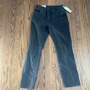 H&M Vintage Straight Black Jeans